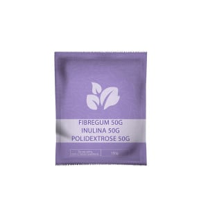 Composto de Fibras Prebióticas - Fibregum + Inulina + Polidextrose - 150g
