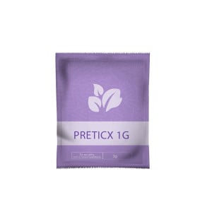 Preticx 1g - 30 Sachês eficaz para o equilíbrio da microbiota intestinal.