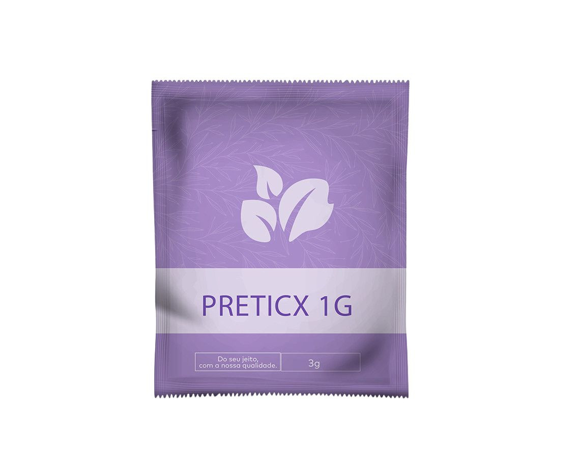 Preticx 1g - 30 Sachês eficaz para o equilíbrio da microbiota intestinal.