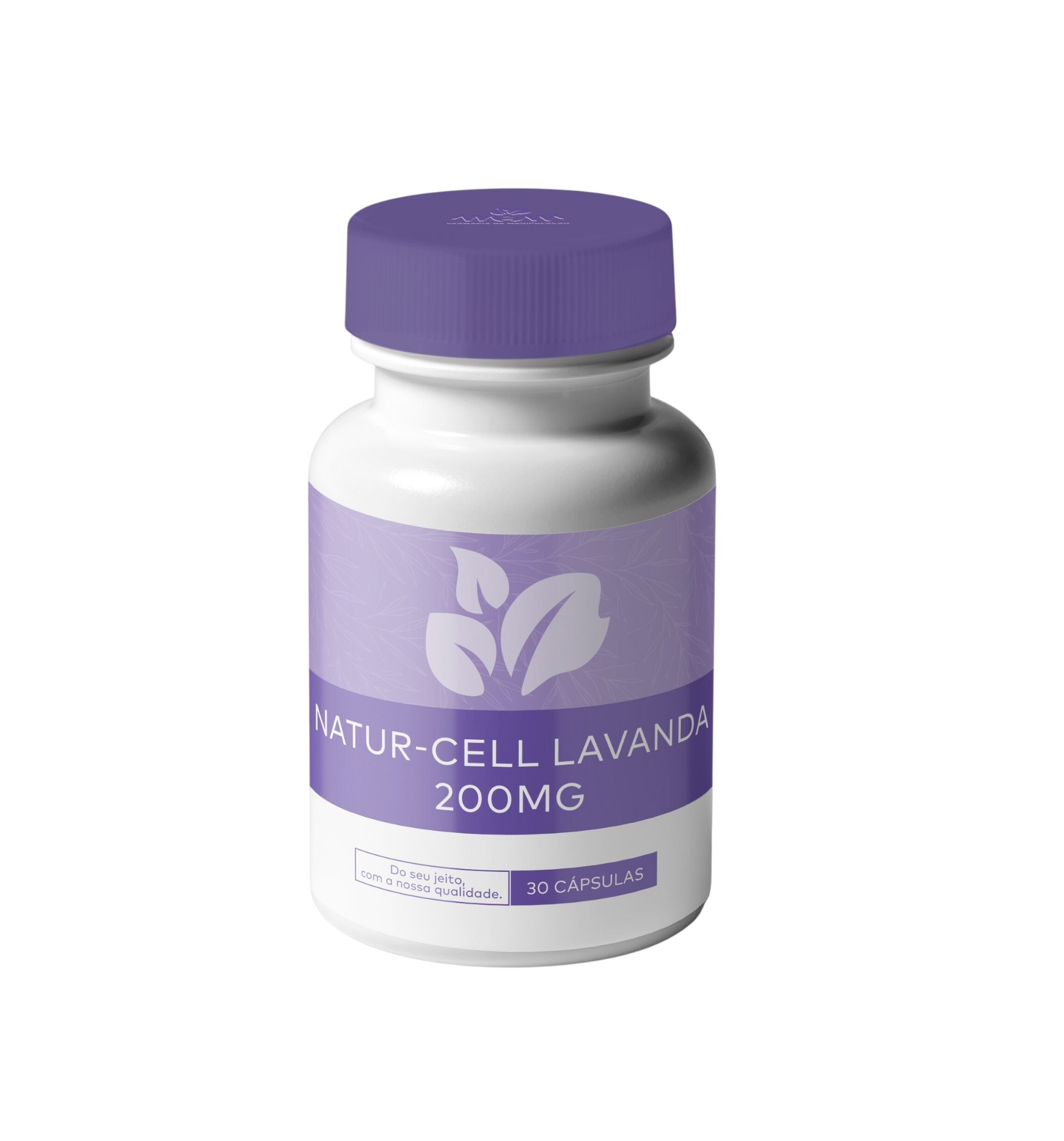 Natur-Cell Lavanda 200mg - Cápsulas que promovem sensação de calma e relaxamento