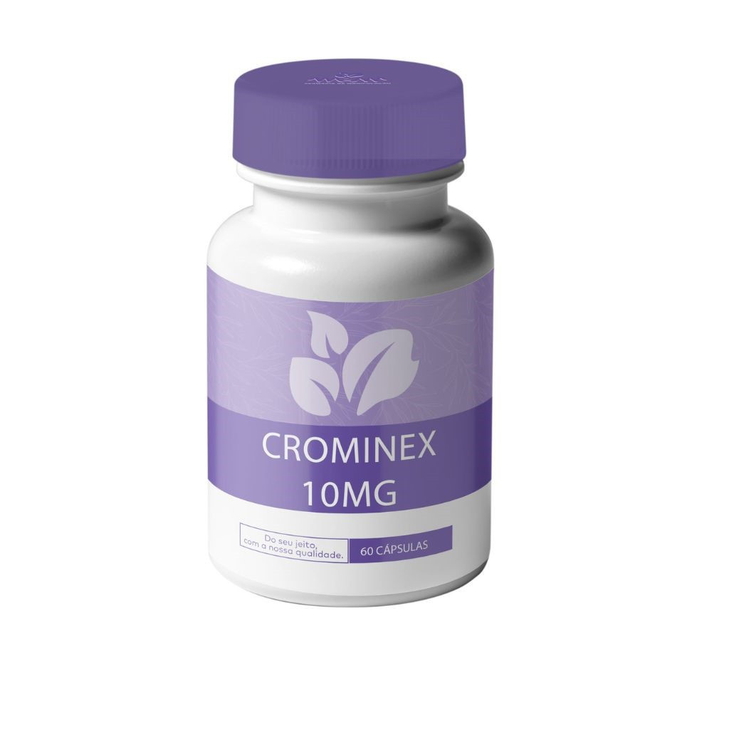CROMINEX 10MG - 60 Cápsulas